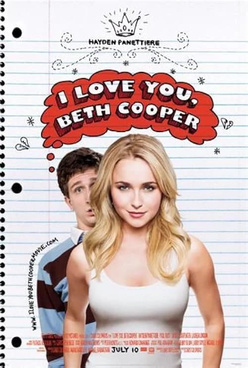 I Love You, Beth Cooper film posteri