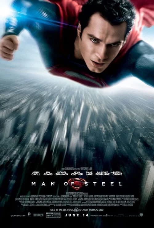 Man of Steel film posteri