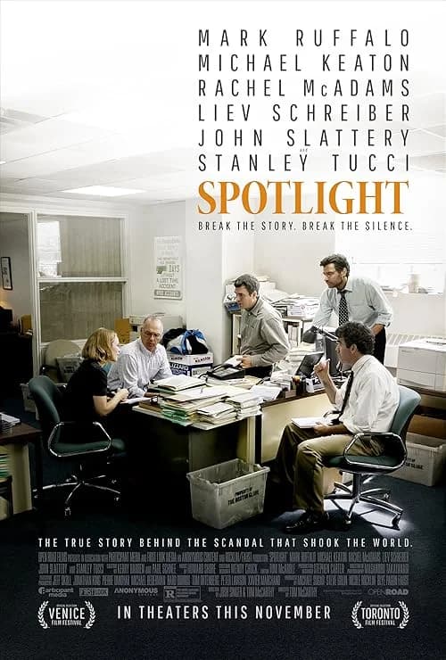 Spotlight film posteri