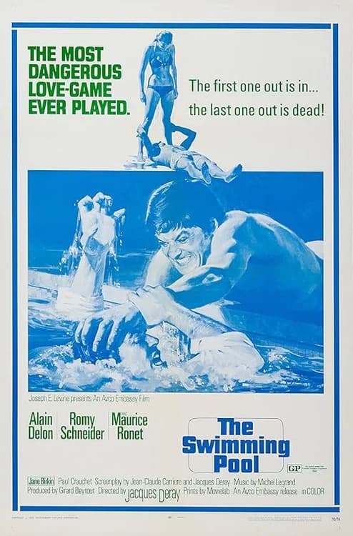 The Swimming Pool film posteri