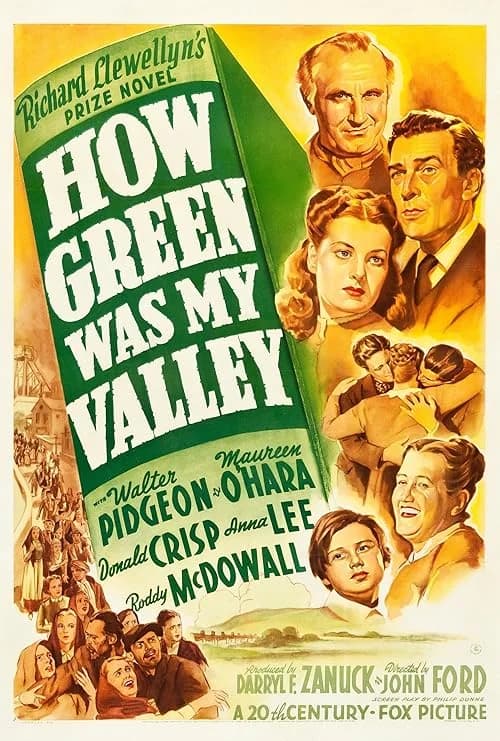 How Green Was My Valley film posteri